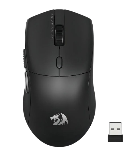 (6x sem juros) Mouse Redragon Neva Pro Preto Ultraleve 54g Paw3395 26000dpi